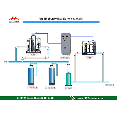饮用水铁&锰超标臭氧处理设备
